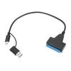 Type C A USB3.1 To SATA Adapter Cable Quick Access Support UASP USB Powered USB 3.1 To 2.5 Inch