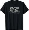 Charming Otter Graphic Tee for Animal Lovers