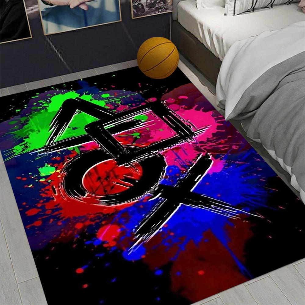 3D Cartoon Game Controller Non Slip Rug For Living Room Bedroom Sofa Decoration Floor Mat