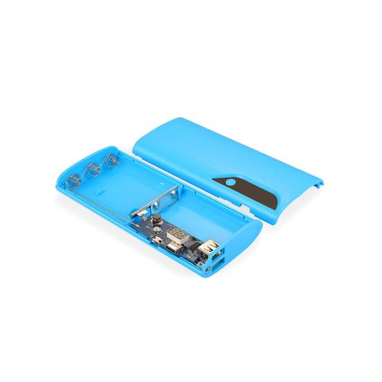 Интерфейс Power Bank для телефона 5 секций 18650 Беспаечный Type-C/Micro Зарядное устройство для мобильной батареи Бокс для телефона