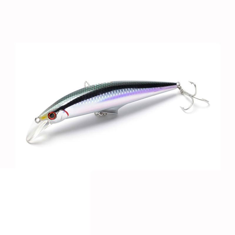 12 см/45 г искусственная рыболовная приманка, высокопрочная светоотражающая приманка с блестками, жесткая приманка для соленой воды