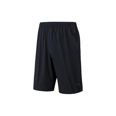 Мужские шорты Running Series с логотипом, прямые, со средней талией, повседневные, черные 152335507-1