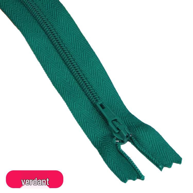 Three Force Short 20CM Nylon Zipper for Dress Pants - Colored Closed-End Fly Zipper Fabric Accessory