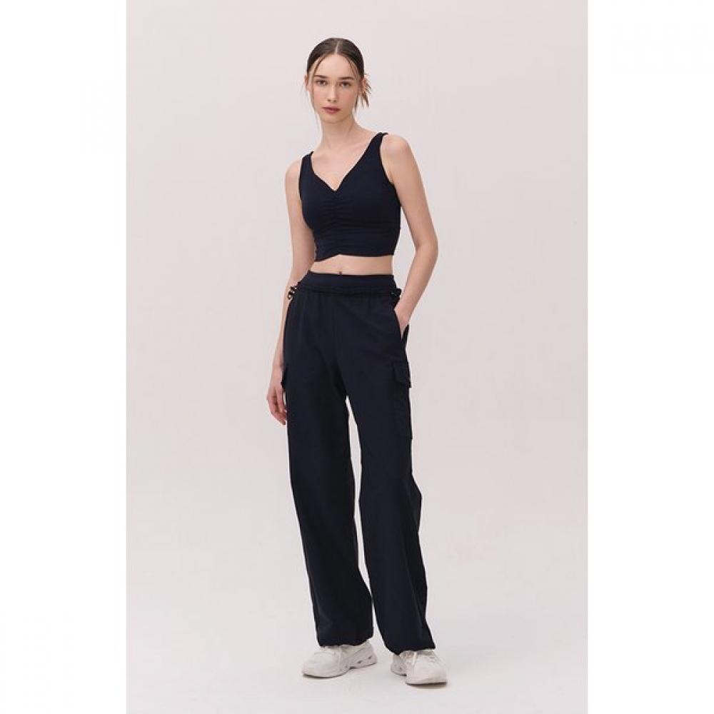 Huit Brushed Double Waist Parachute Pants Htwpn5k11t