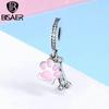 BISAER Fashion Animal Dog Footprint & Dog Bone Alloy Pendant Charm