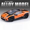 1:Масштаб 24 HURACAN STERRATO URUS Модель автомобиля Игрушка Металл Литье под давлением Звук Свет Амортизация Модели Хобби Подарки для Детей