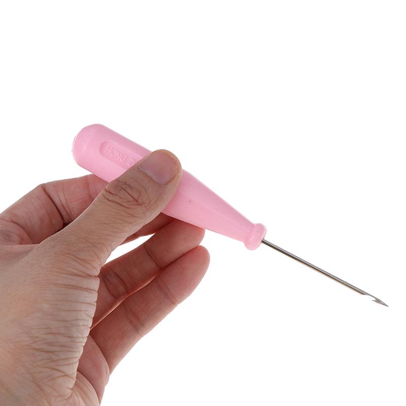 Стальной швейный шило, крючок для обуви, кожаный инструмент «сделай сам», иглы для ремонта обуви