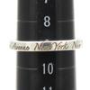 Used TIFFANY&Co. Ring Notes Narrow EU#49 Silver925 2.7g Silver Classic