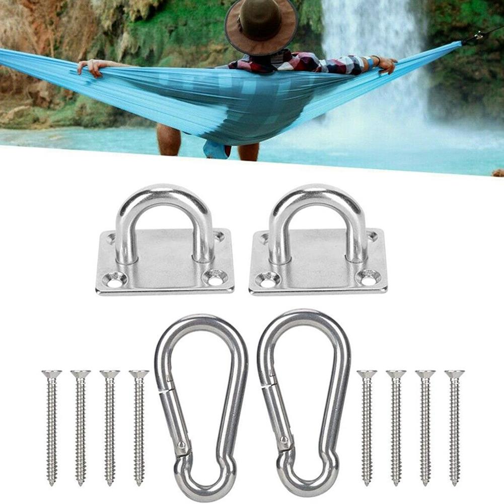 Нержавеющий прочный потолочный крюк для подвешивания, набор, кронштейн для качелей, крепеж, инструмент, кронштейны для потолков, крюк для подвешивания мешков с песком