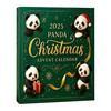 Panda Christmas Advent Calendar 2025 24 Days Countdown Box Unique Panda Figurines Festive Decor for Tree & Animal Lovers