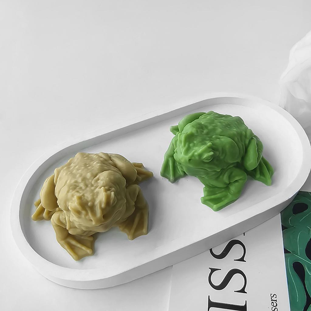 Подсвечник в форме жабы, силиконовая форма, форма для основания свечи, декоративная форма для подсвечника, форма для украшения дома