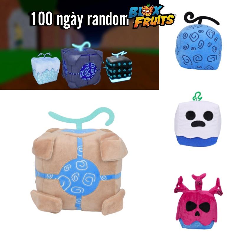 Мягкая игрушка Blox Fruits в коробке с леопардовым принтом фиолетового цвета. Мягкое и пушистое чучело для детей, высота 15 см