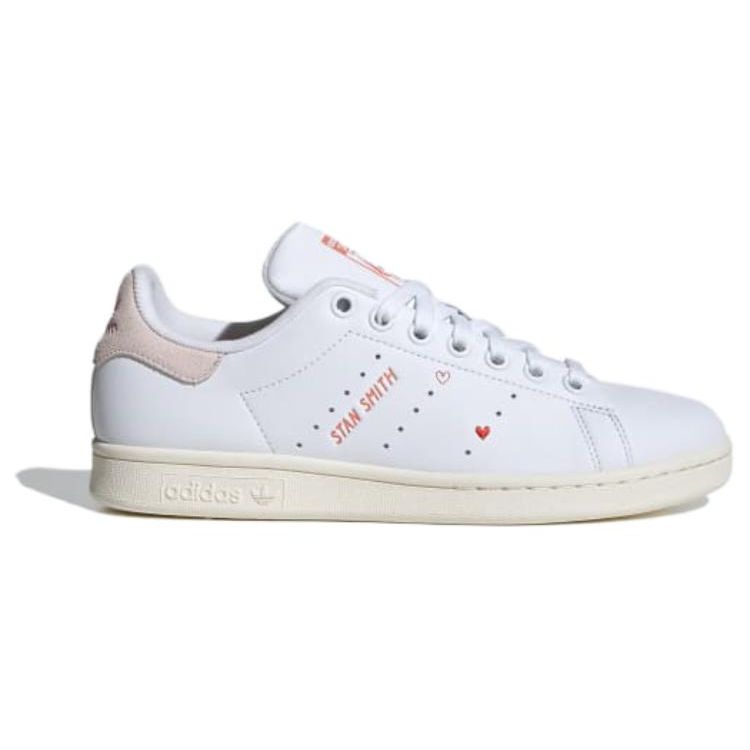Adidas Stan Smith День Святого Валентина 2024 Женские кроссовки White Cloud-White Putty-Mauve IG8482