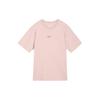 Brand Logo Letter Pattern Crew Neck Loose Short Sleeve T-Shirt Men Tops Oxford-Pink FJ7725-601