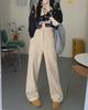 Autumn 2023 Women's Retro High-Waist Wide Leg Corduroy Pants