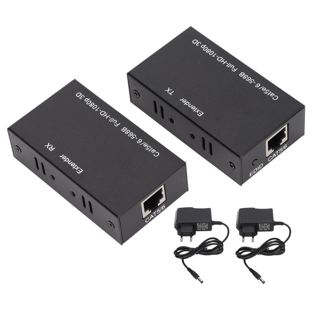 Сетевой кабель-удлинитель HD Multimedia Interface Поддерживает 1080p 3D HDCP EDID Через один Cat 5E