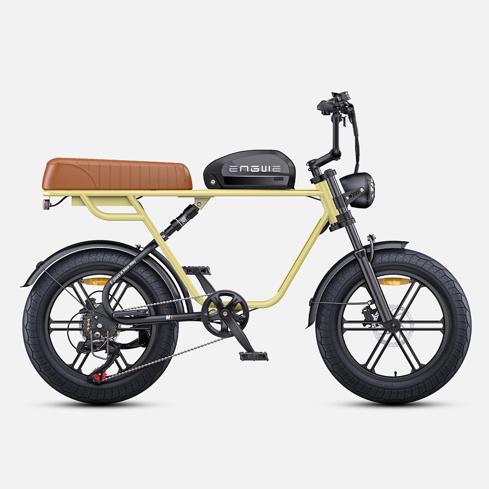 ENGWE M1 E-bike 250W Motor 48V28.6AH Lithium Battery Hydraulic Brake Motorcycle Electric Bicycle 20*4-in Fat Tire Electric Bike