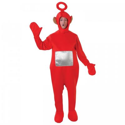 Teletubbies Унисекс костюм Пуа для взрослых