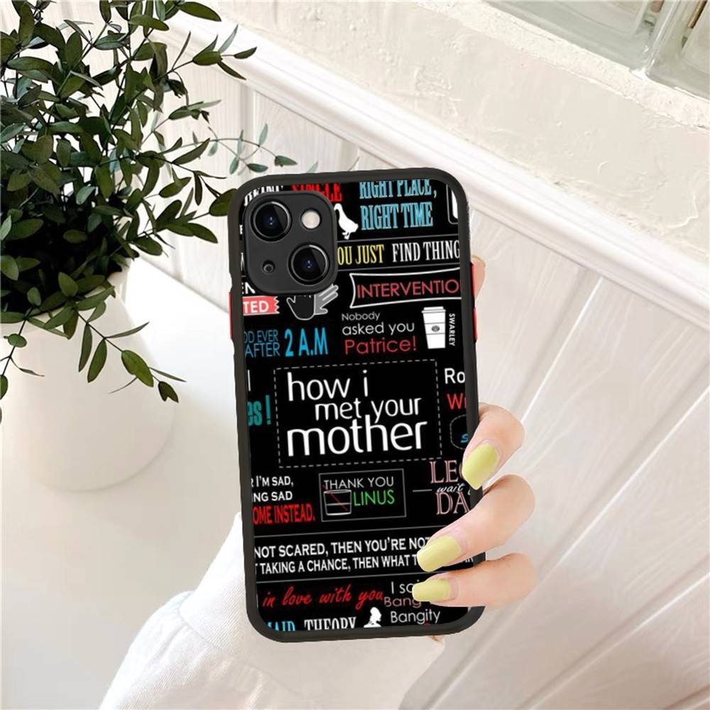 How I Met Your Mother Himym Phone Case for iPhone 16 15 14 11 12 13 Pro Max X XS Translucent Matte Cover