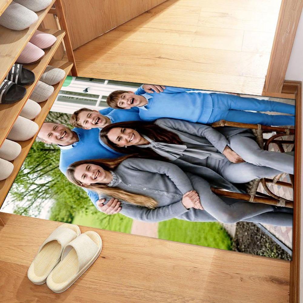Customize Photo Customized image Area Rug Suitable for Foyer Balcony Playrooms Dining Room Antislip Carpet Decorate Offices Birthday/Christmas Gift