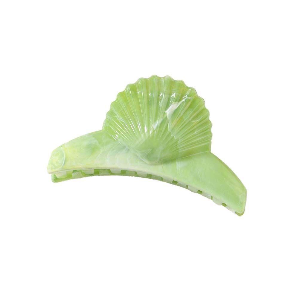 Зажим для волос Уксусная кислота Заколки Пляжный головной убор Ацетат Ракушка Волосы Коготь Женщины