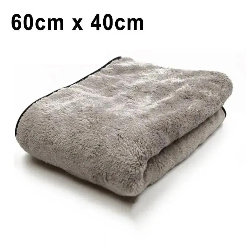 Полотенце из микрофибры 75*35 см, салфетка для мытья автомобиля, толстая, сильная, впитывающая воду, сухая салфетка для чистки автомобиля