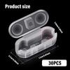 BBTO 30 Pack Chain Connectors, 4.5mm Ball Cord Chain Clips, Plastic Roller Shade Beaded Connector for Vertical Roman Roller Blind Window