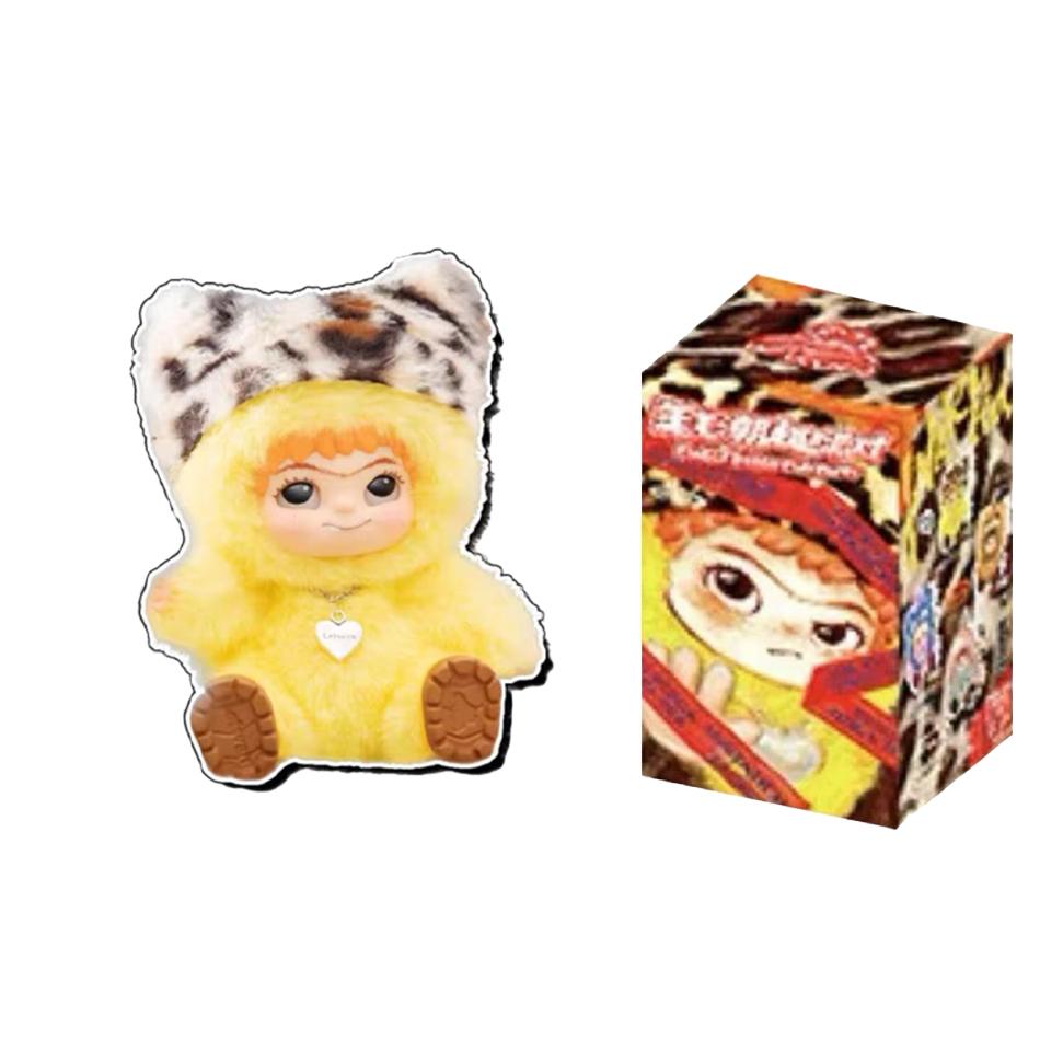 Wakuku Fuzzy Trend Fun Party Series Blind Box Kawaii Collectible Figure Toy Kid Surprise Christmas Collection And Birthday Gifts