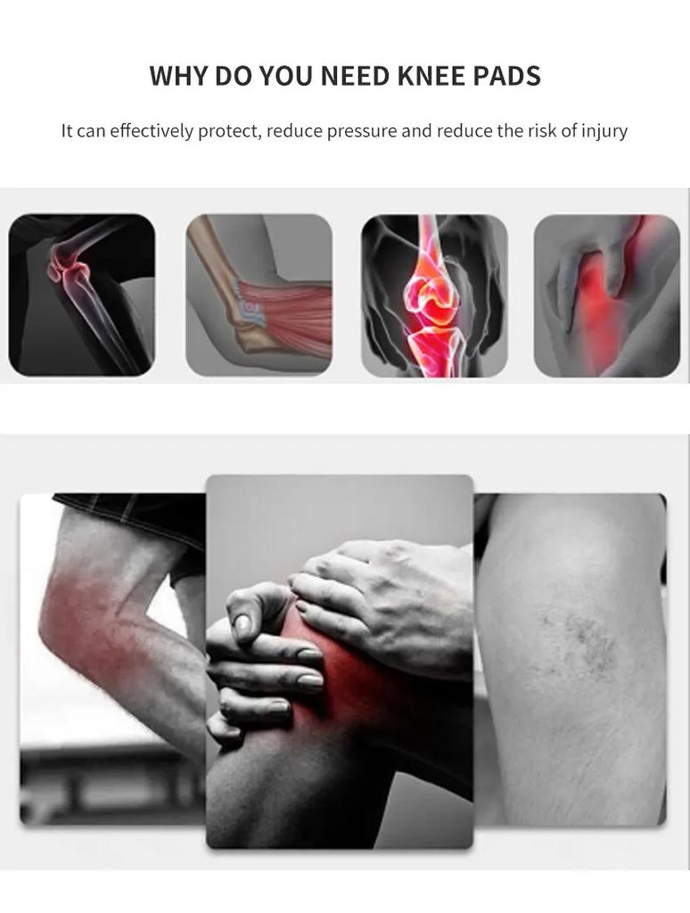 Дышащий регулируемый наколенник (Без боковых стабилизаторов) – Для тренировок и облегчения боли в колене