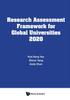 Книга Research Assessment Framework For Global Universities 2020