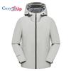 Wear-resistant Hooded Hardshell Jacket Rain Jacket for Men, Mens Waterproof Raincoat Lightweight Rain Jackets Outdoor Rain Coat Windbreaker with Hood