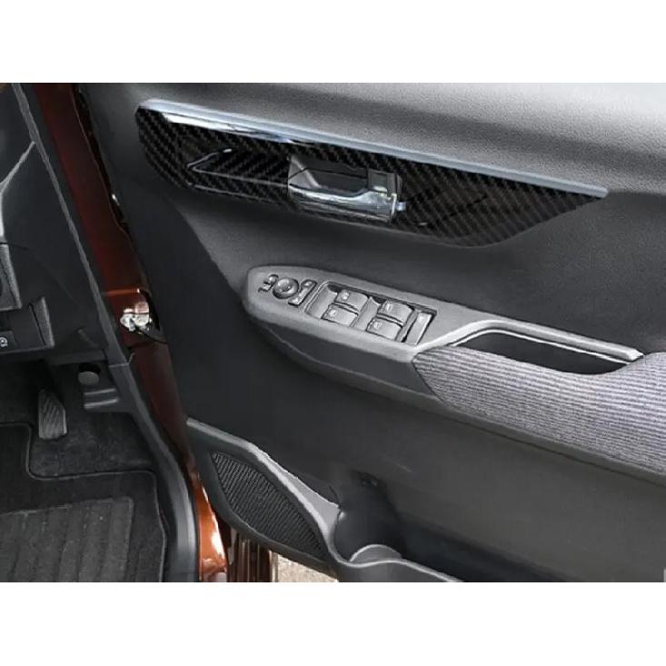 For Daihatsu Move 2025 2026 Car Accessories ABS Front Inner Door Handle Cover Catch Bowl Trim ert Bezel Frame Garnish