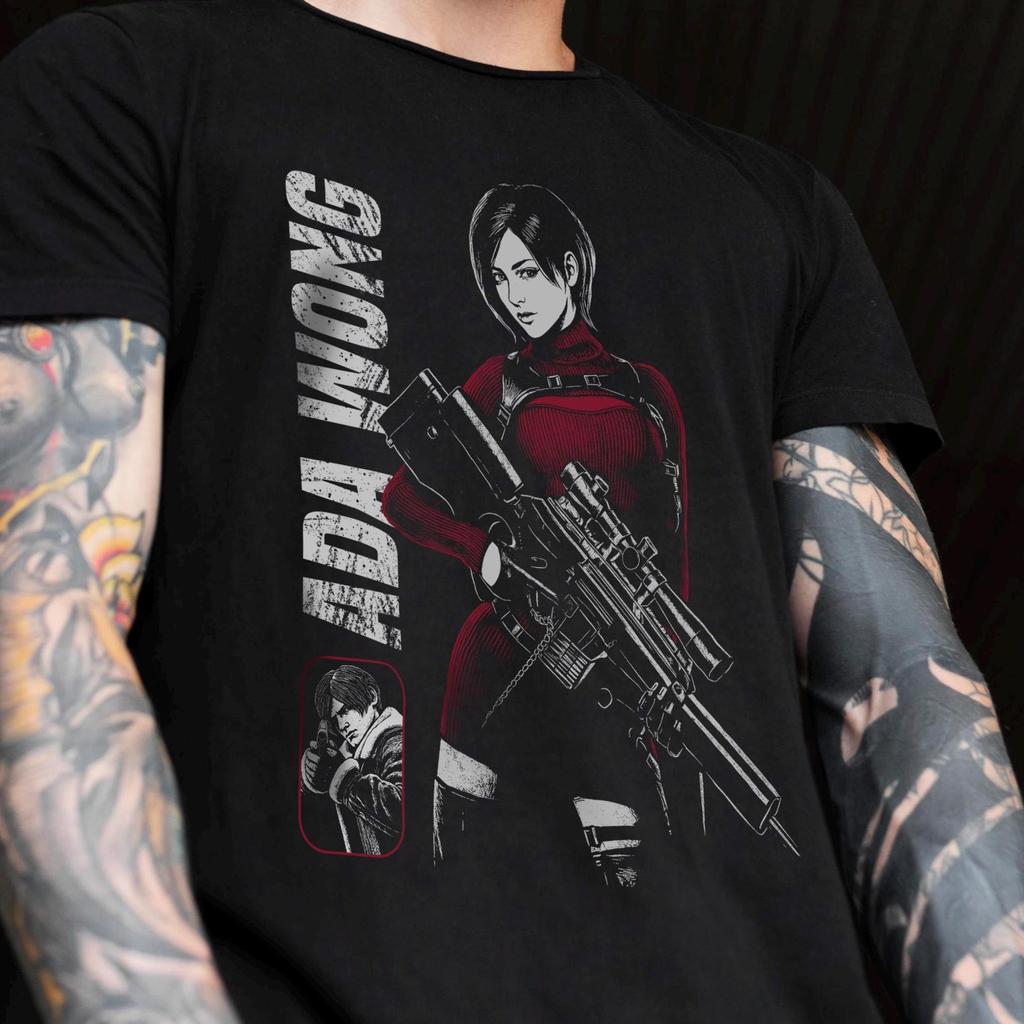 Survival Horror Spy Girl Graphic Tshirt Horror Game Inspired Tshirt A Gift for Gamers Yk Ins