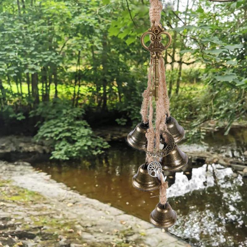 Handmade Wind Chime Good Luck Wind Chime Handmade Witch Wind Chime Bells