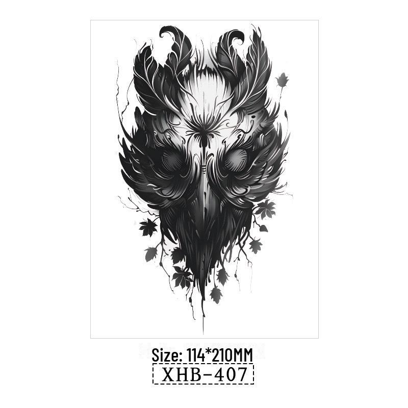 3D реалистичные временные татуировки-наклейки с изображением бабочек, тигров и змей