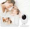 Wireless Baby Monitor 3.5-inch Digital Children's Night Vision Monitor Lullaby Intercom Room Temperature Detection