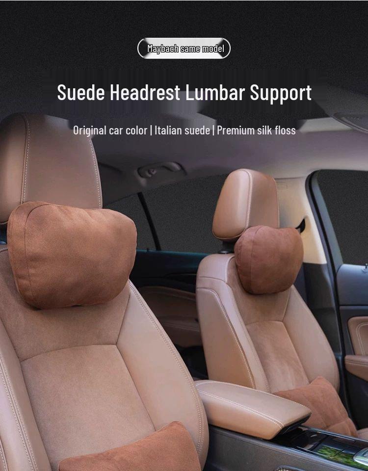 Compatible Headrest & Lumbar Support Cushion for Infiniti Q50L, QX50, QX60, Q70L