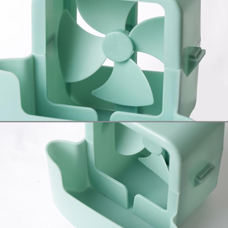 Electric Fan Cooling Storage Box Ice Cube Storage Box Fast Cooling Portable With Hanging Hook Electric Fans Ice Cube Holder