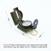 Outdoor Survival Compass Multifunctional Easy To Carry Plastic Directional Tactical Compass North Needle