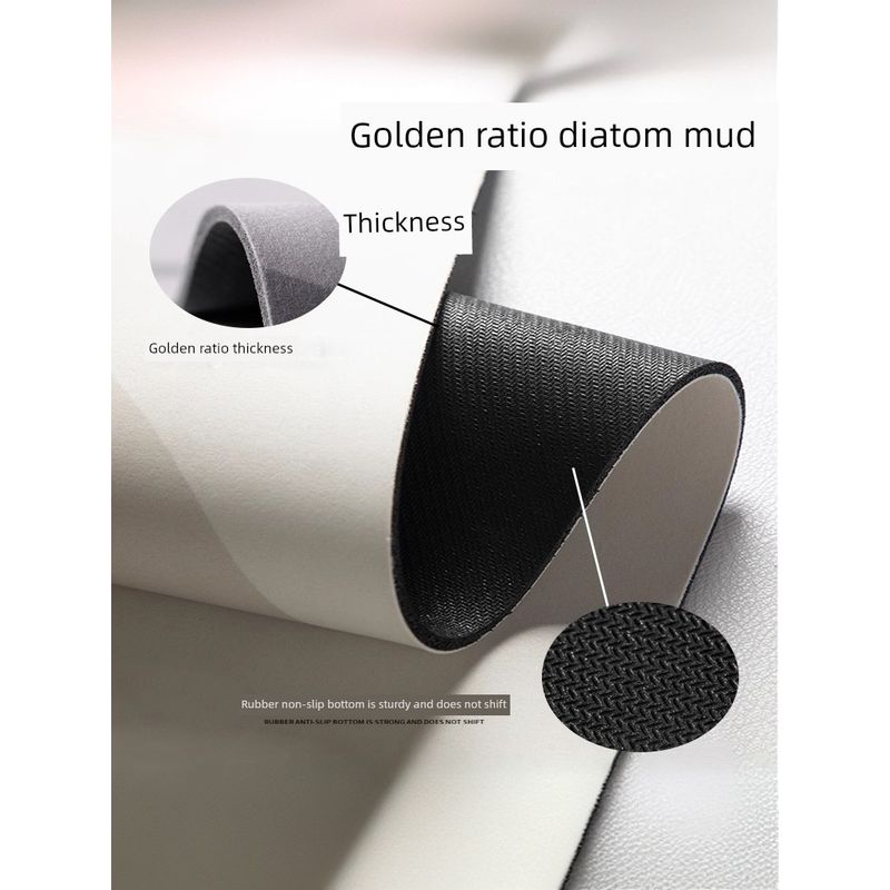 and Universal Car Floor Mat, Non-Slip, Easy to Clean, Single-Piece Absorbent Floor Mat for the Driver's Seat, Special Foot Mat for the Car Interior