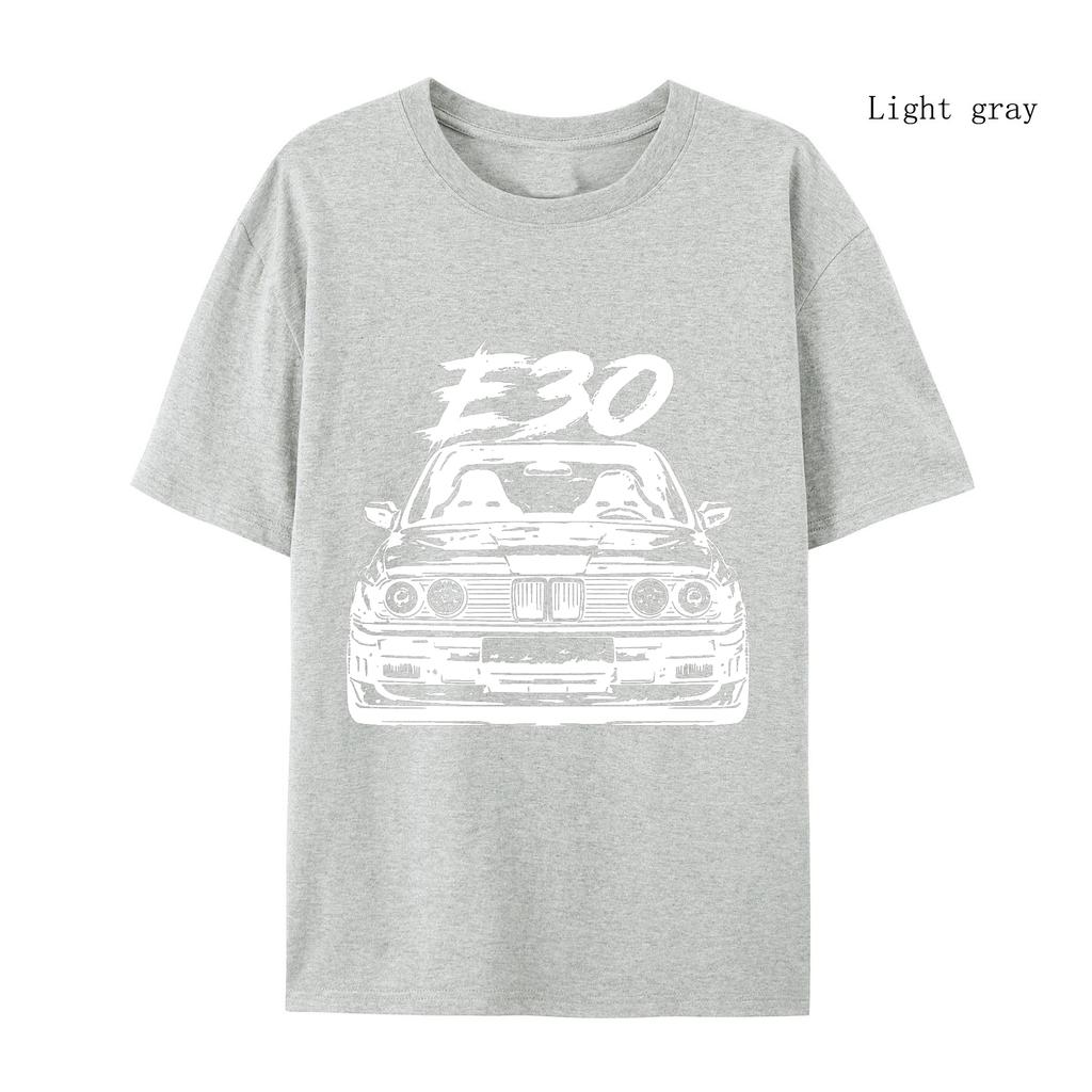 Женская футболка с изображением автомобиля E30 Весна Осень Женская футболка с изображением автомобиля E30 Топы Эстетическая одежда Модная женская футболка с изображением автомобиля E30