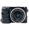 Для Sony NEX-7/NEX-6 Чехол для камеры из ПУ-кожи Конструкция с отверстием для батареи Чехол-половинка с ремешком для руки
