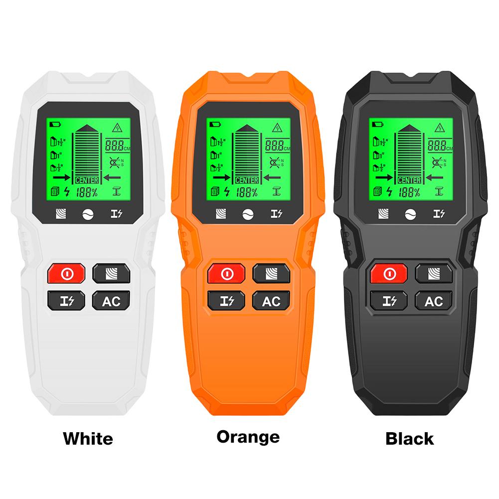 7 в 1 интеллектуальный сканер для поиска стоек с ЖК-дисплеем, детектор для поиска стоек, проводов переменного тока, металлических стоек, деревянных балок, труб