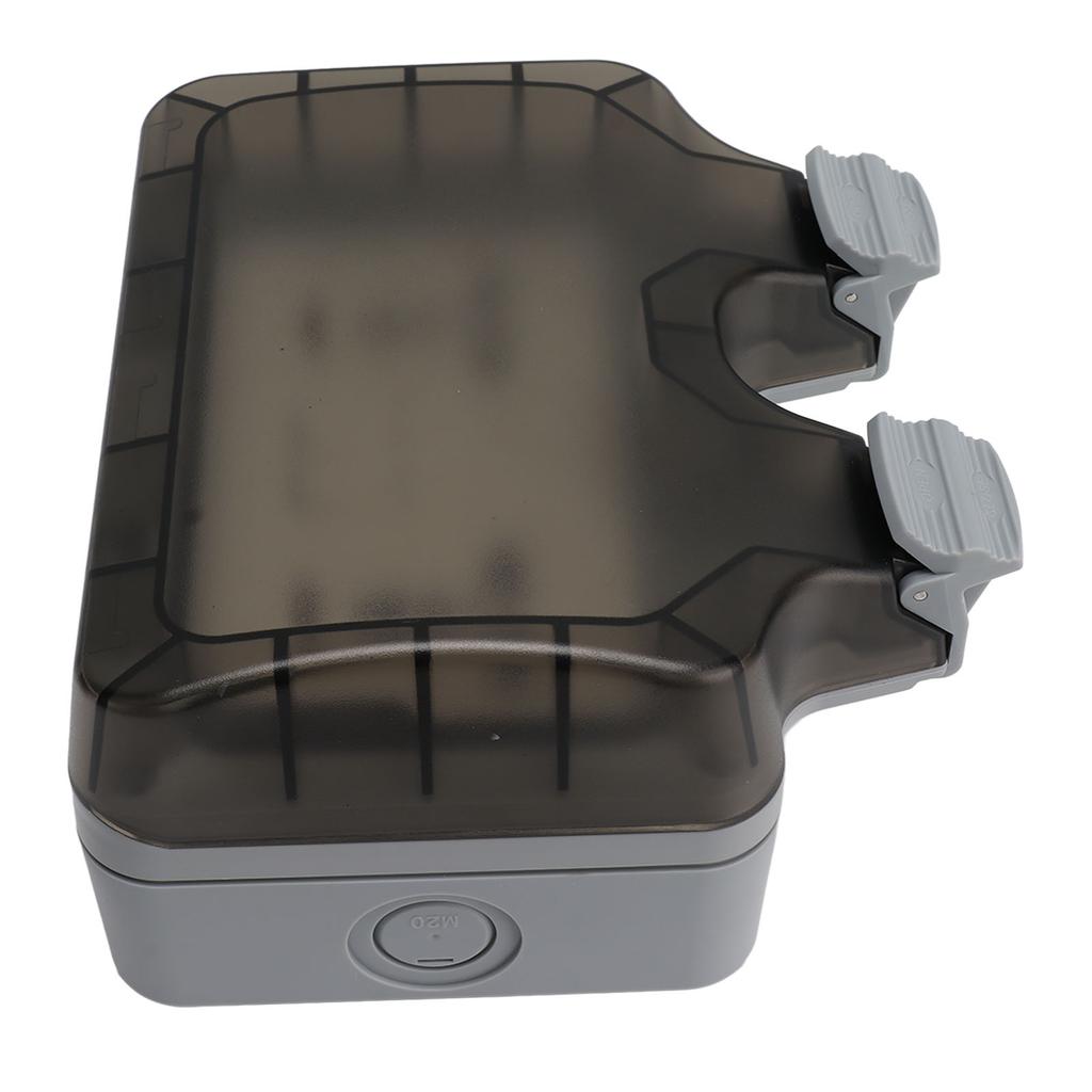 Уличные розетки, выключатели с защитной крышкой IP66 водонепроницаемые, брызгозащищенные, пылезащищенные 13А