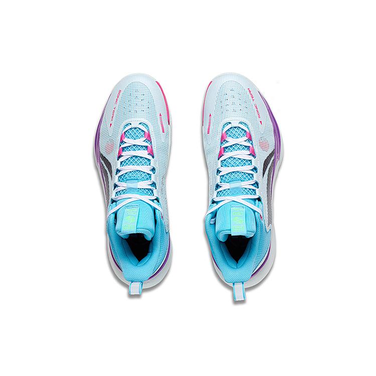 Li Ning SONIC Team Текстиль, Синтетическая кожа, TPU Противоскользящая поддержка Амортизация Низкие Баскетбольные кроссовки Мужские ABPT023-3