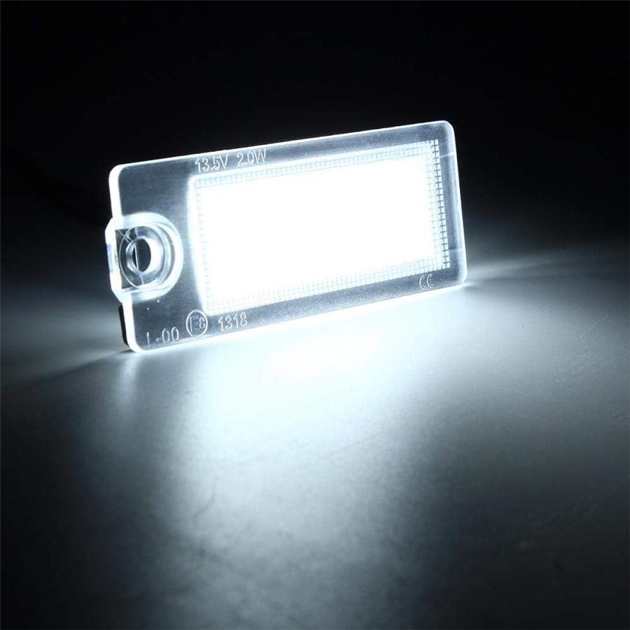 2 шт. Светодиодные фонари номерного знака без ошибок, подходят для Volvo S80 V70 XC70 S60 XC90