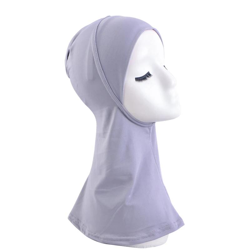 Islamic Muslim Headscarf, New Women's Veil, Headscarf, Hat, Soft Elastic Long Shawl, Neck Wrapping Hat