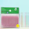 100pcs/box Double-headed Floss Interdental Toothpick Brush Brush Dental Stick Oral Care