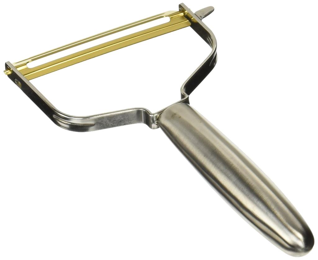 Жемчужный Металл Широкий Лезвие Натуральный Титан Сделано в Овощечистка, С Покрытием, Япония, C-516