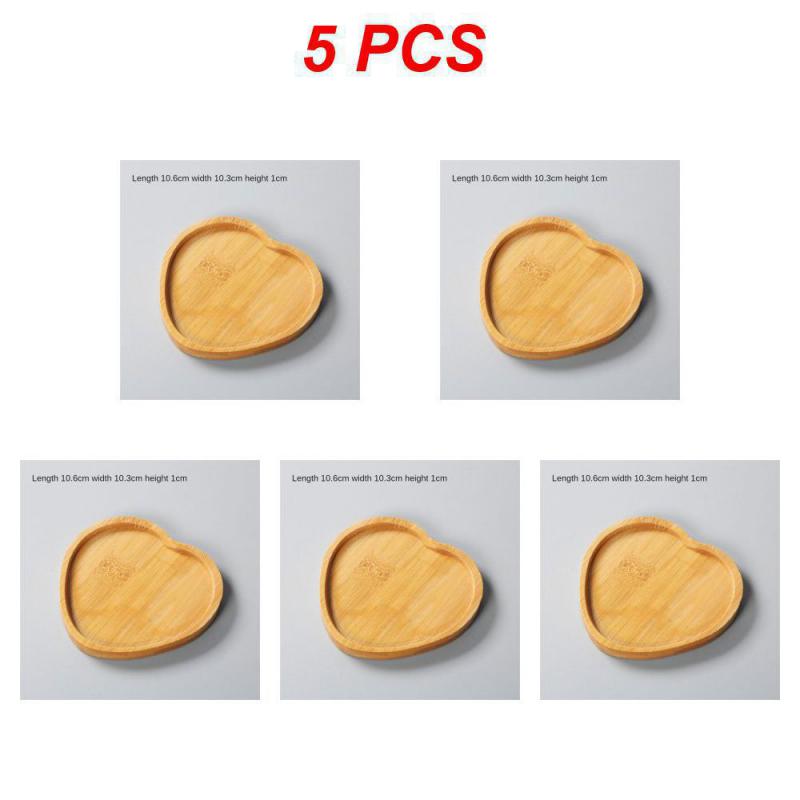 1~5 шт. Деревянный бамбуковый поднос для сервировки, чайная чашка, блюдце, поднос, фруктовая тарелка, поддон для хранения, украшение для тарелок, японская еда, прямоугольный